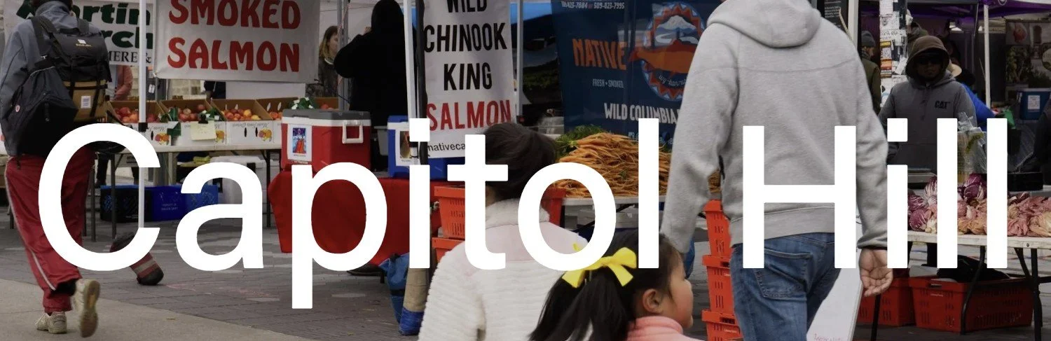 People at the farmers market