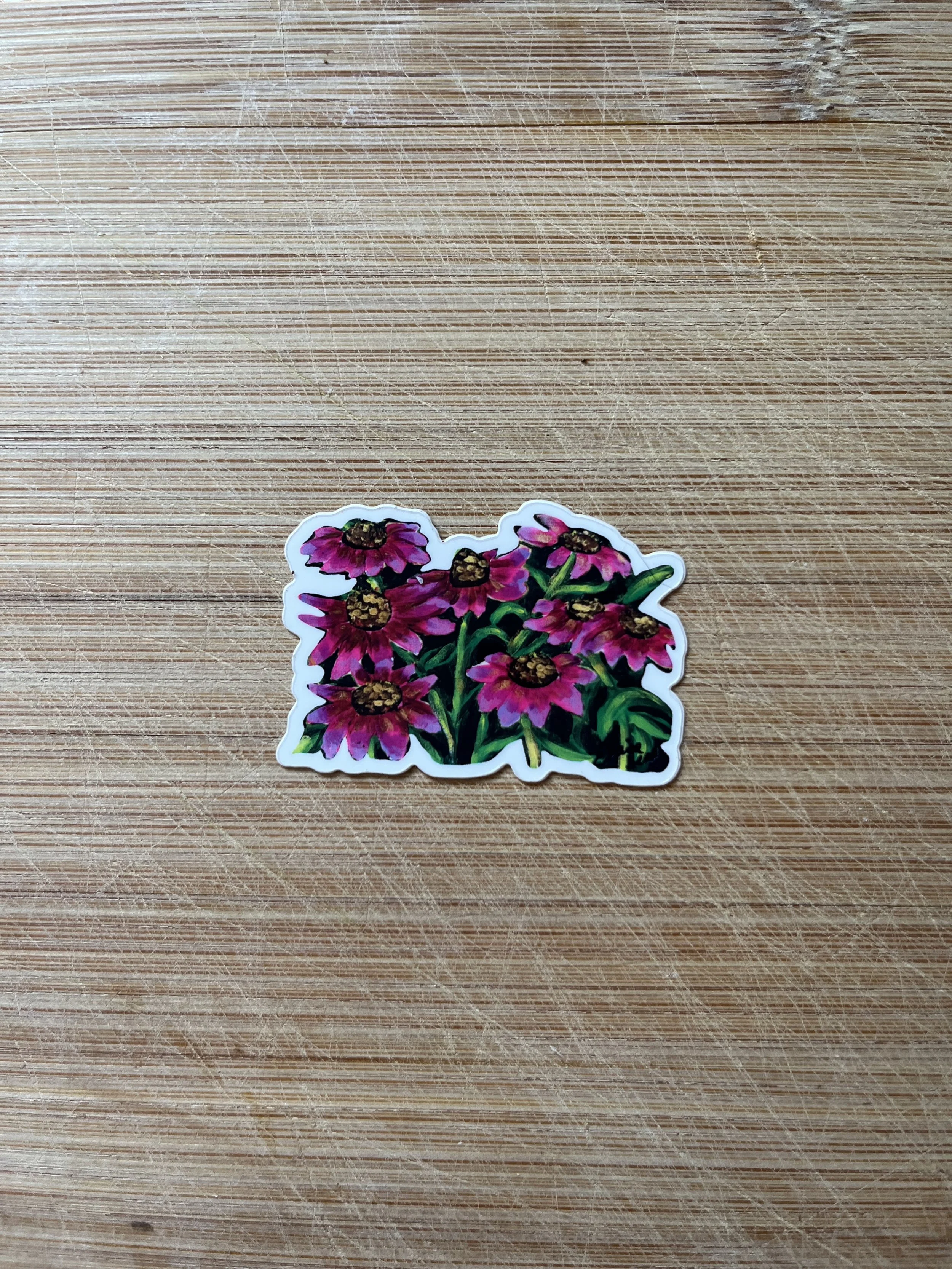Purple Coneflower sticker