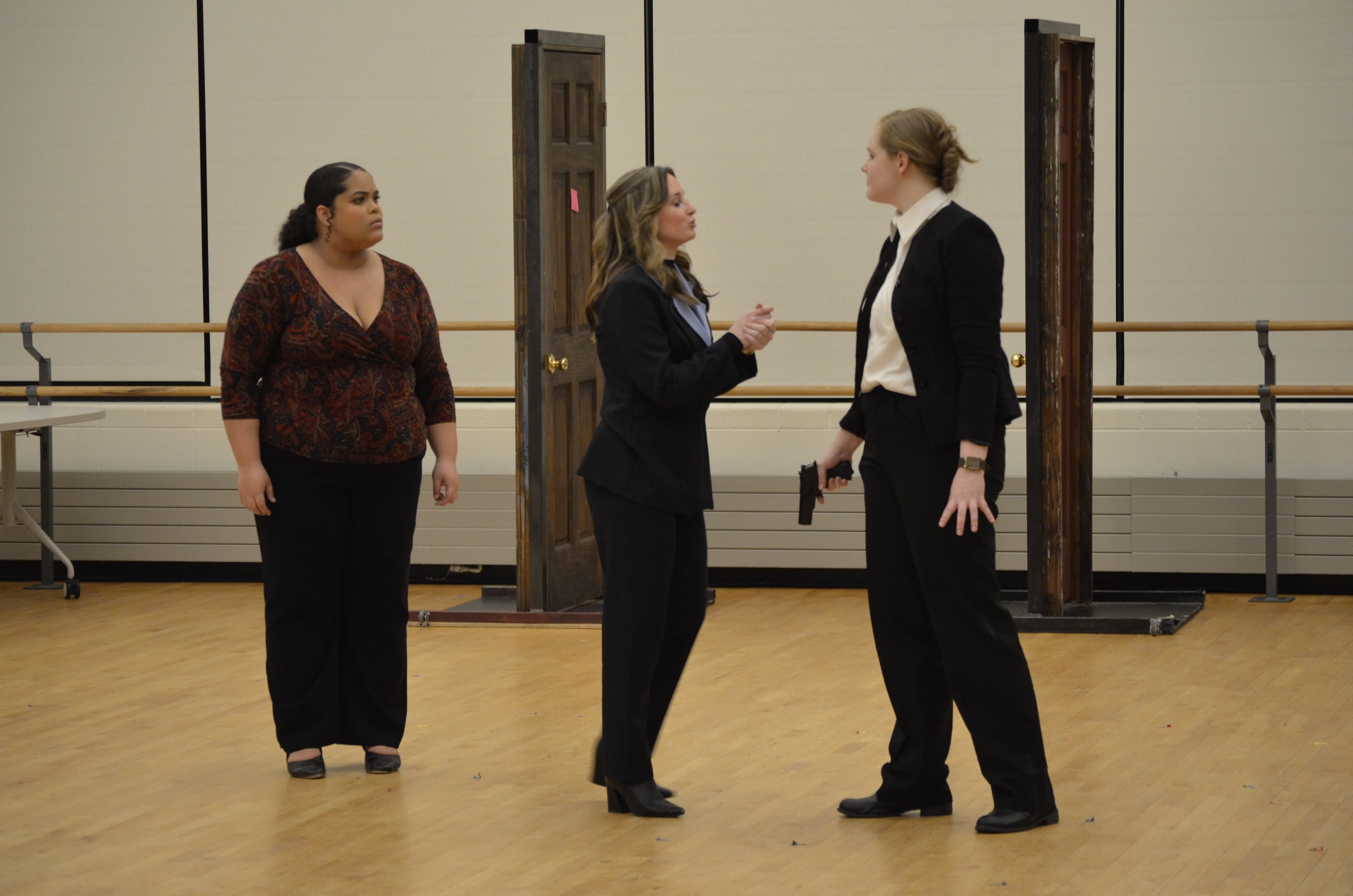 POTUS: Or, Behind Every Great Dumbass  Are Seven Women Trying to Keep Him Alive 
Director: Serena Alexander 
Stage Manager: Kristy LaCount 
Photos: Ione Berken