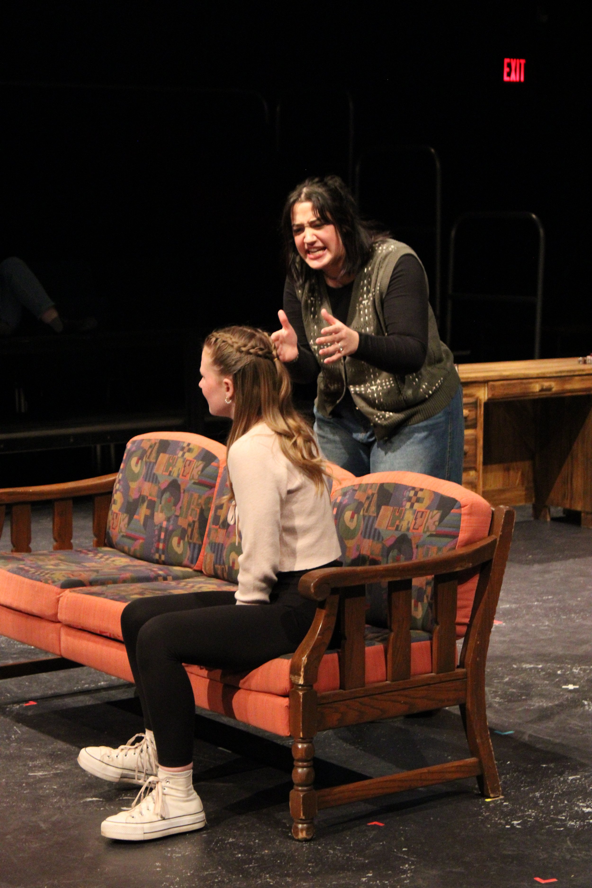 CHOOSE 
Director: Emily Molloy 
Light Designer: Katie Kloth 
Sound Designer: Kayla Ellenbecker 
Photo Credit: Jordan Linton