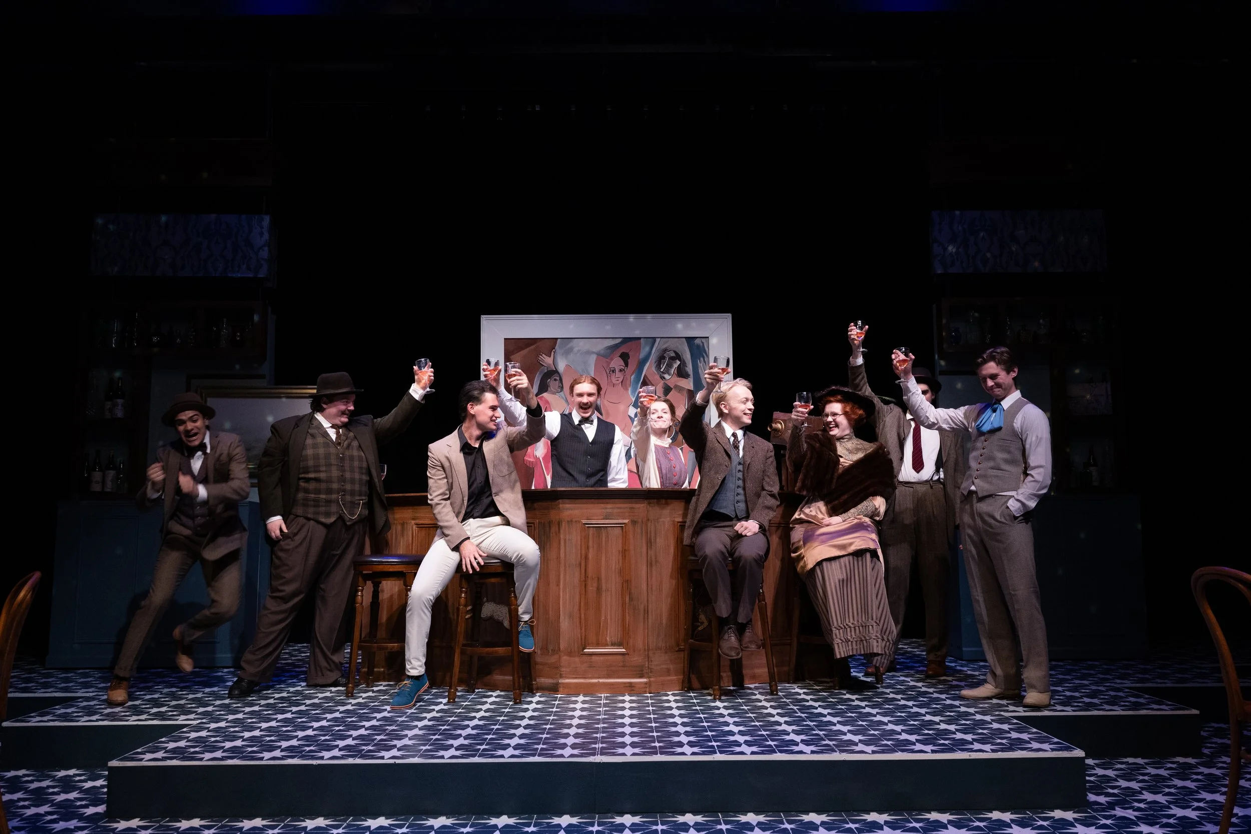 Picasso at the Lapin Agile  
Director: Dana Dancho 
Stage Manager: Thomas Johnston 
Photo: Tom Charlesworth