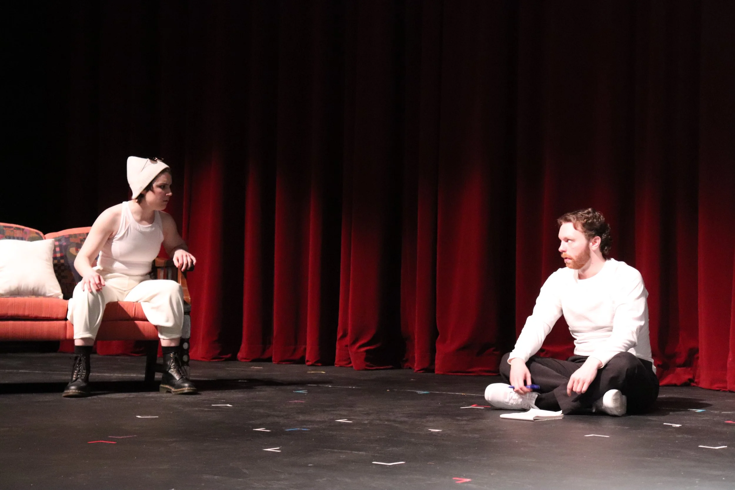 TRAPPED 
Players Artistic Alliance Fringe Festival 
Director: Garret Kal  
Lighting Design: Trevor Klarer 
Photo Credit: Ione Berken