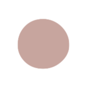 Solid light brown circular shape on a plain background.