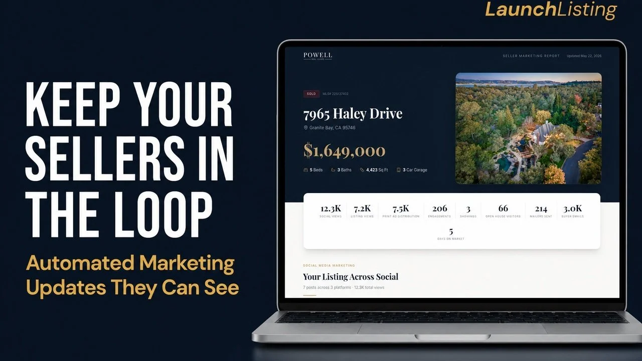 What Is the Best Way to Keep Sellers Updated on Listing Marketing?