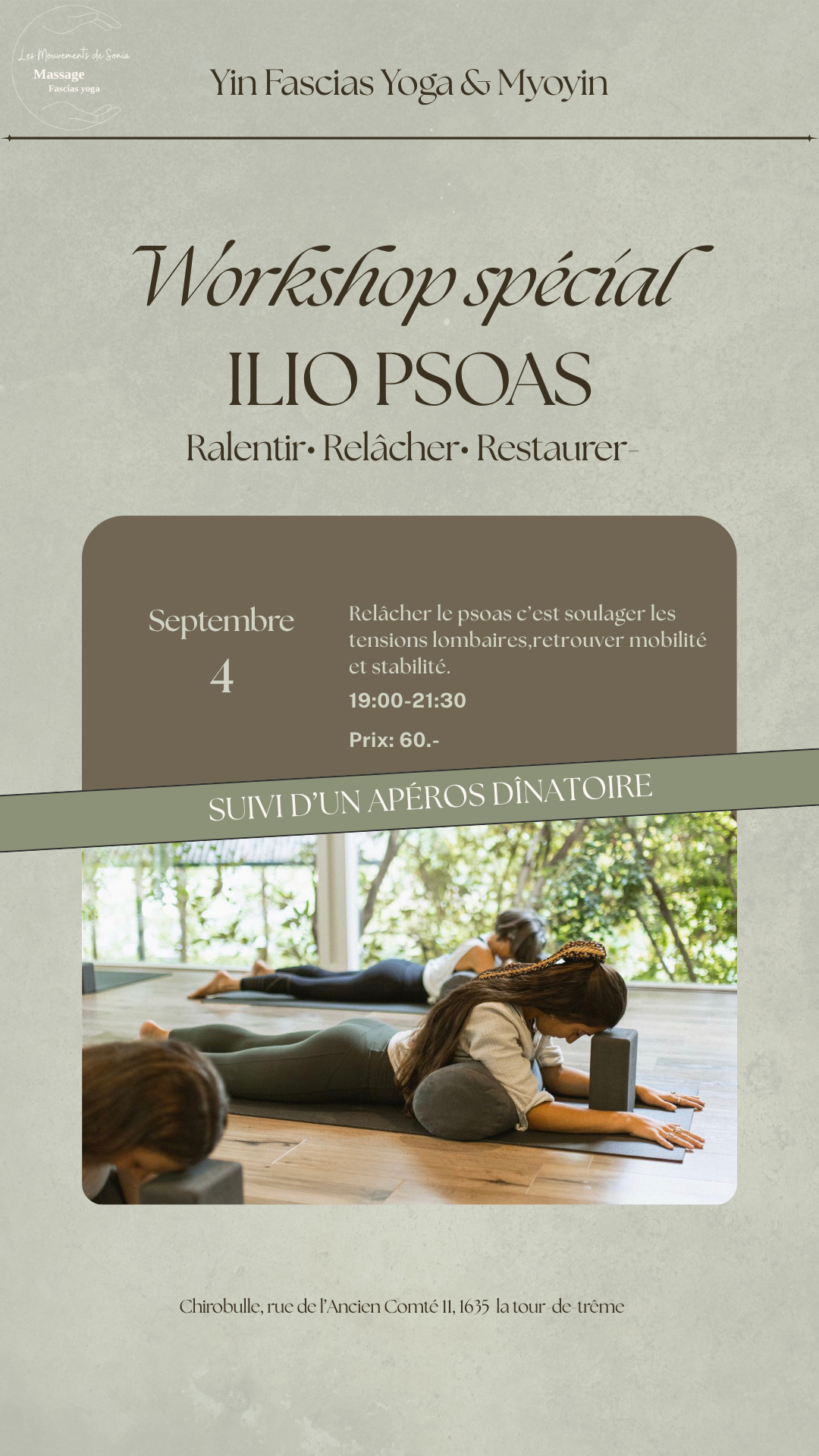 Workshop spécial ILIOPSOAS