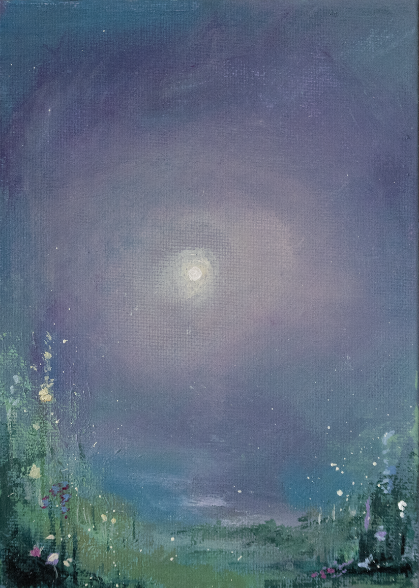 Moon Garden- Original Painting