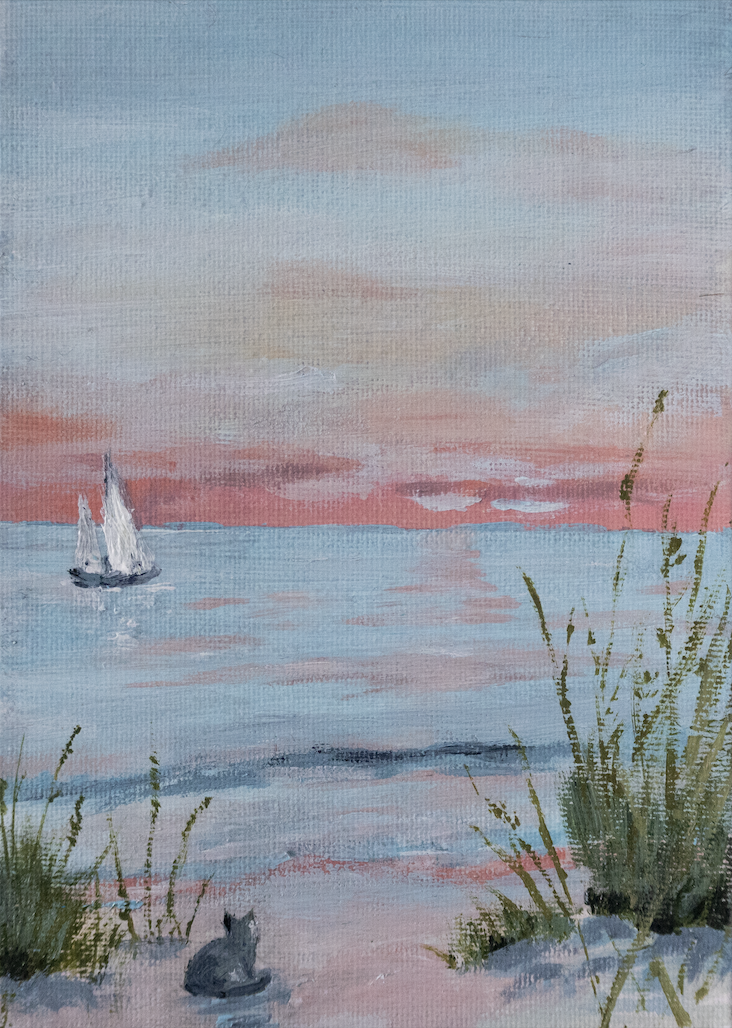 Waiting- Original Painting