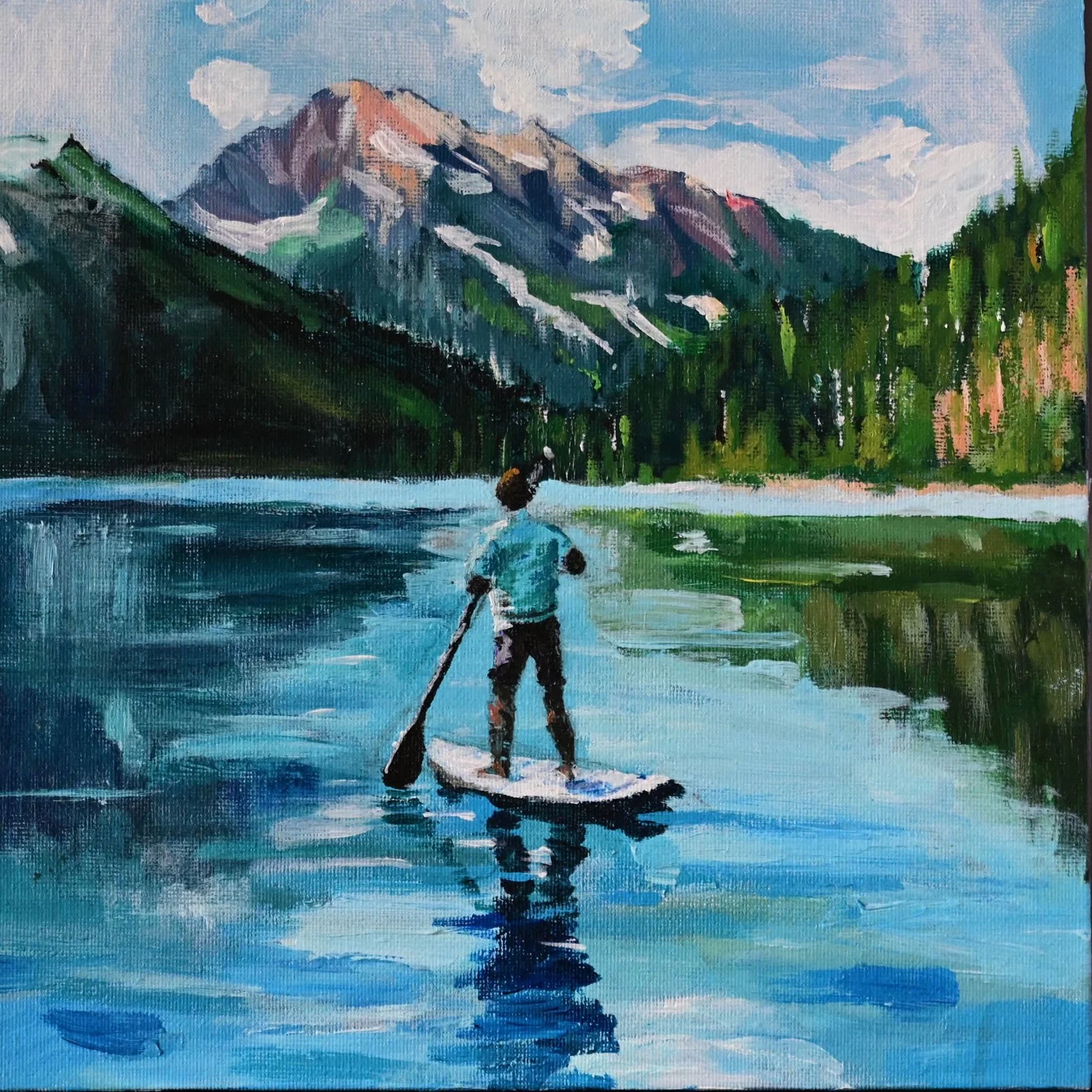 Alpine Stillness- Original Painting