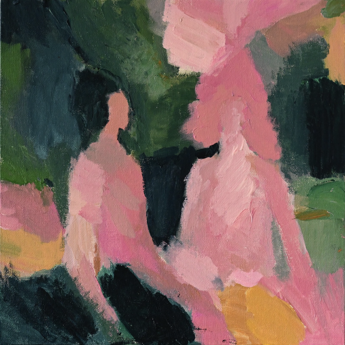 Beside Her- Original Painting