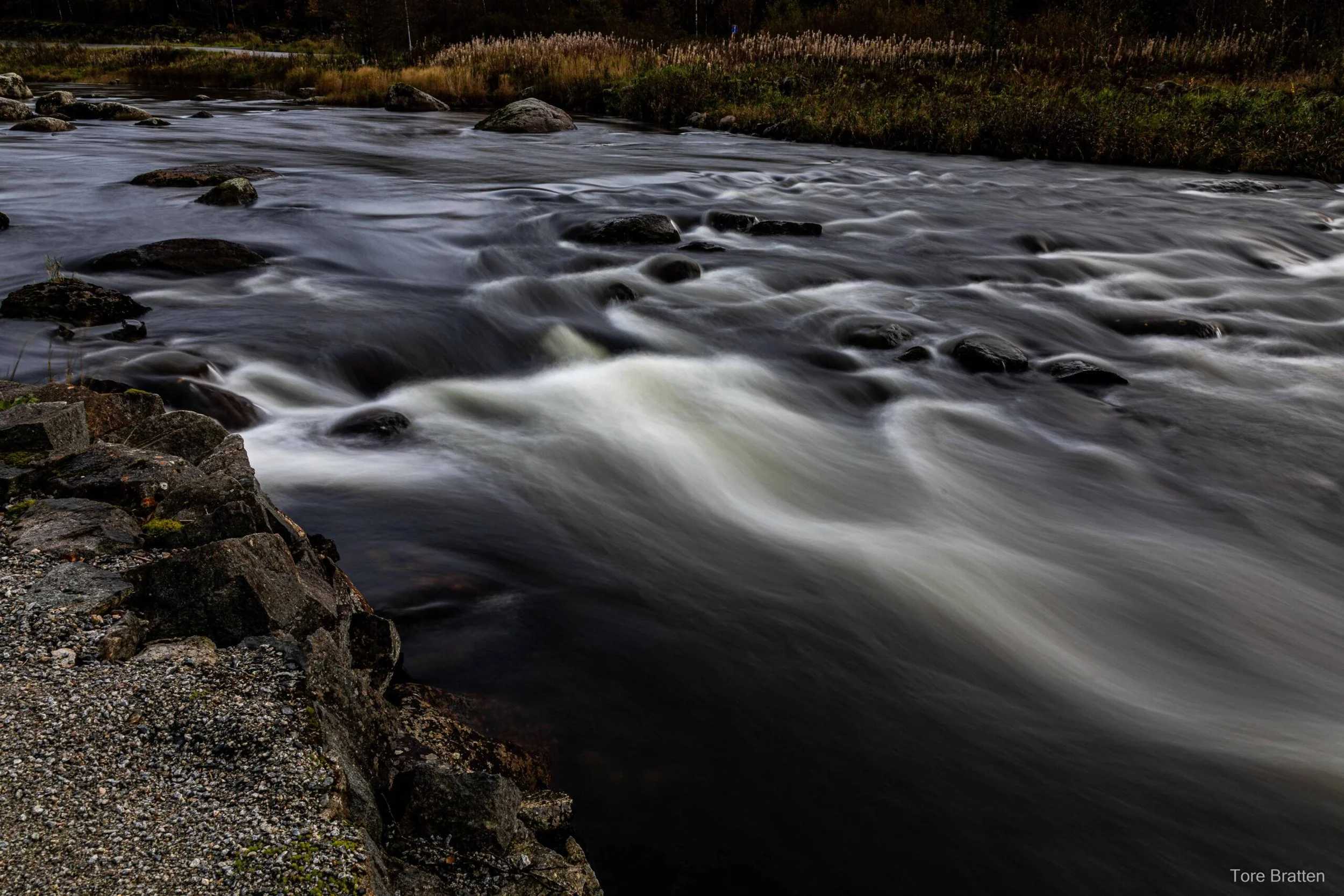 Fra Eikelandsfossen, Foto: Tore Bratten