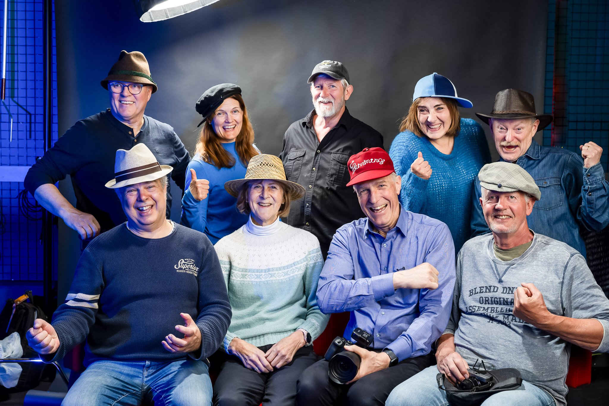 Portrettworkshop, Foto: Kjell Roar Bjørnsen