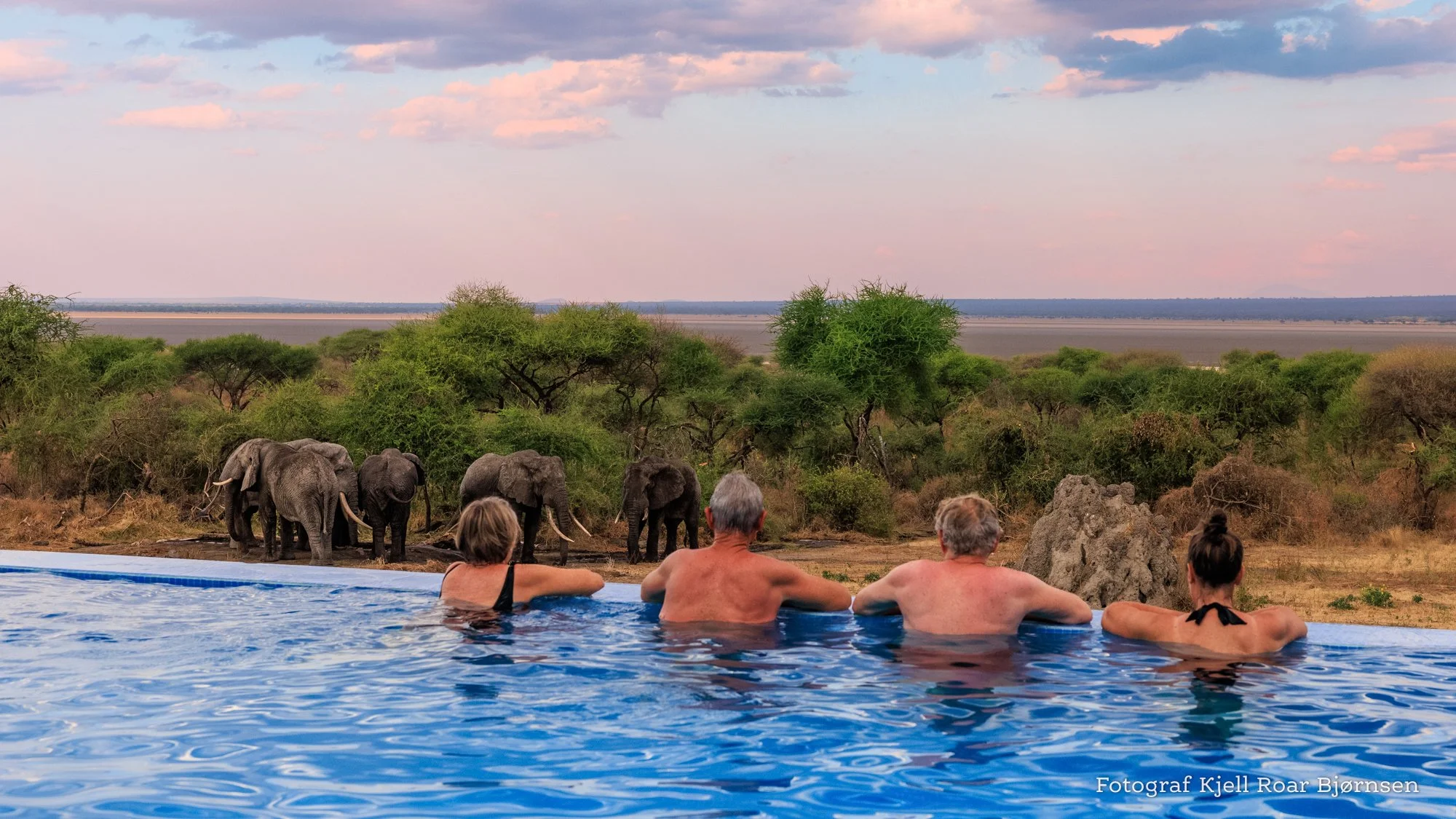 Fra Kjell Roar Bjørnsens tur til Afrika med IWANNAGO