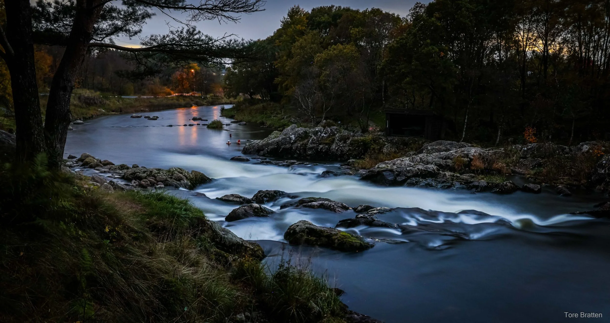 Fra Eikelandsfossen, Foto: Tore Bratten