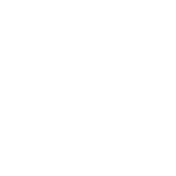 Black background with white circles of varying sizes arranged in a symmetrical pattern.