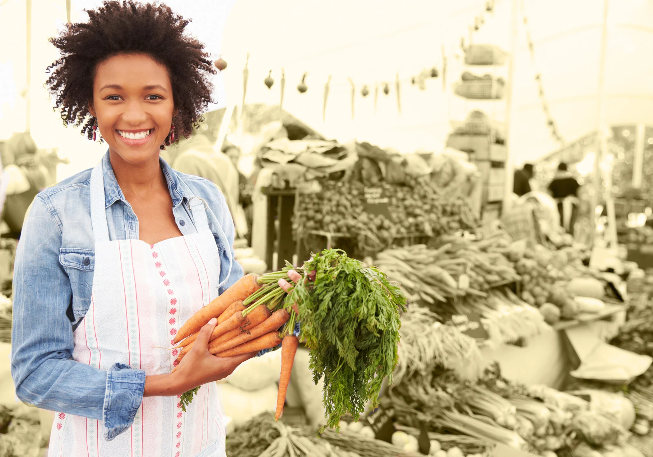 Female holding carrots sepia reversed.jpg