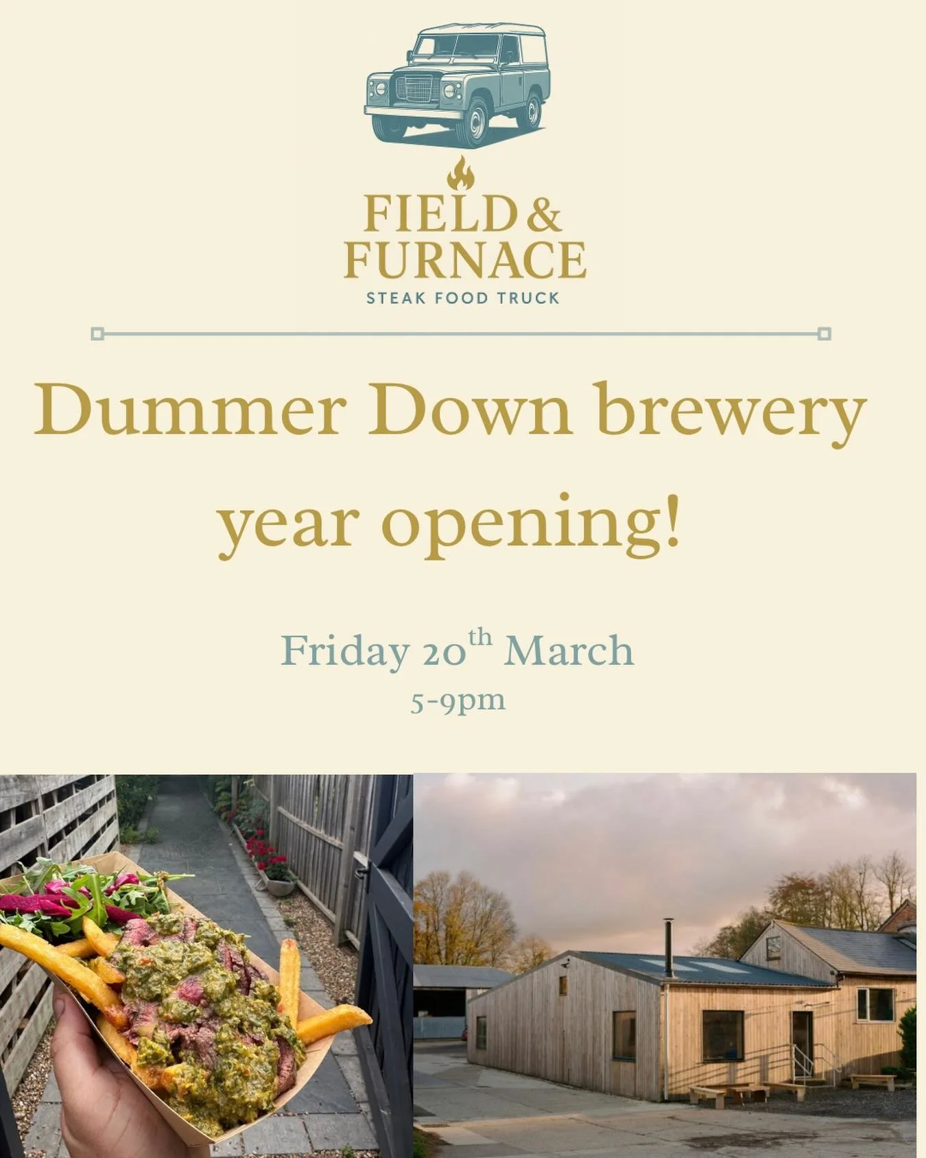 Last year at dummer down was where it all began! So this year it only feels right to be alongside the opening of the brewery for this year! so come down for the first night of fantastic beer! And some pretty good food! seee you thereeeee  5-9 you kno