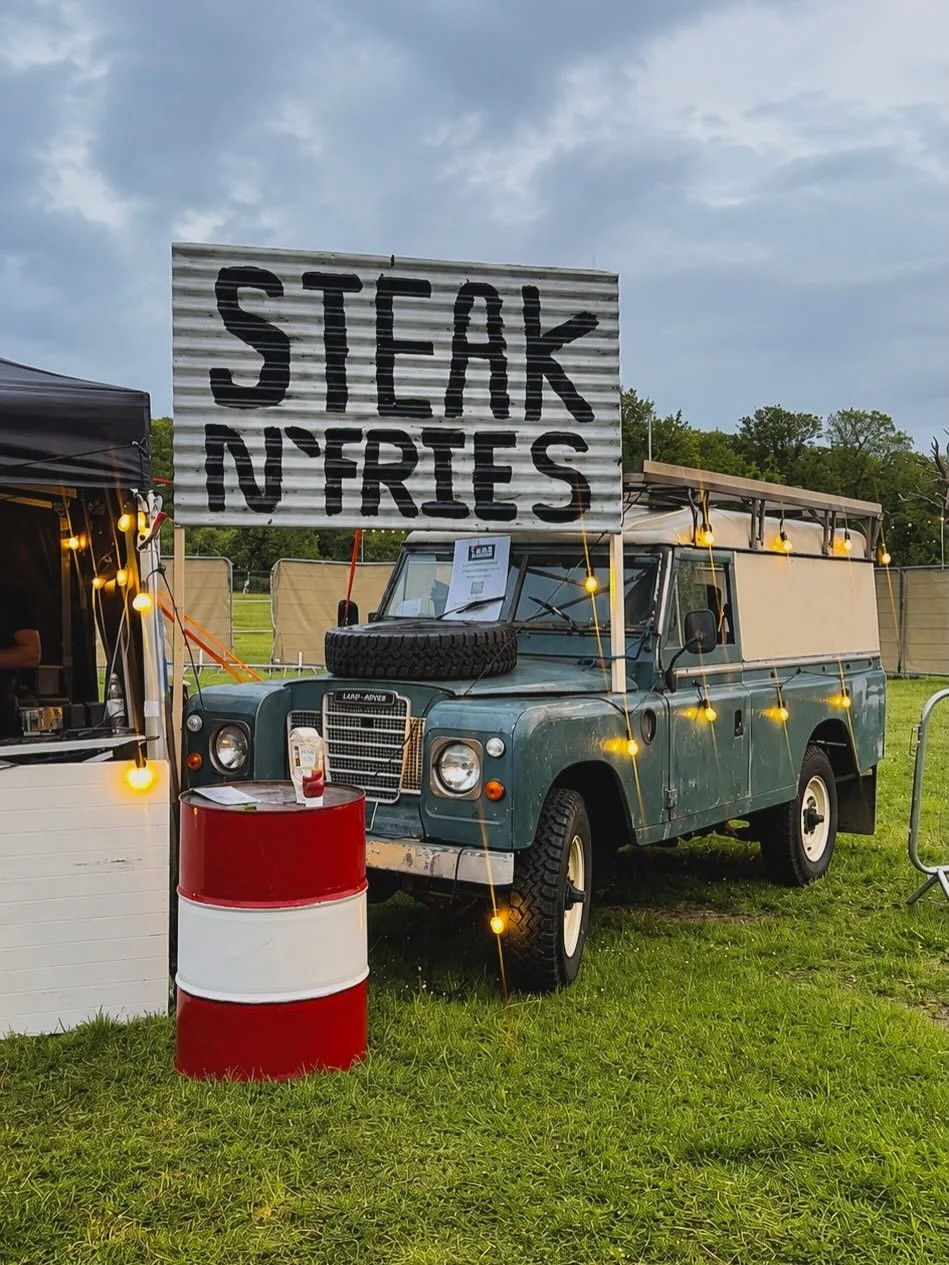 Wow, what a weekend! 🔥 

Blue Tit&rsquo;s 40th birthday party was an absolute showstopper. Land Rovers everywhere, steak flying out and a field full of very good people.

We sold out of steak, served over 300 of you, and had the best time doing it. 