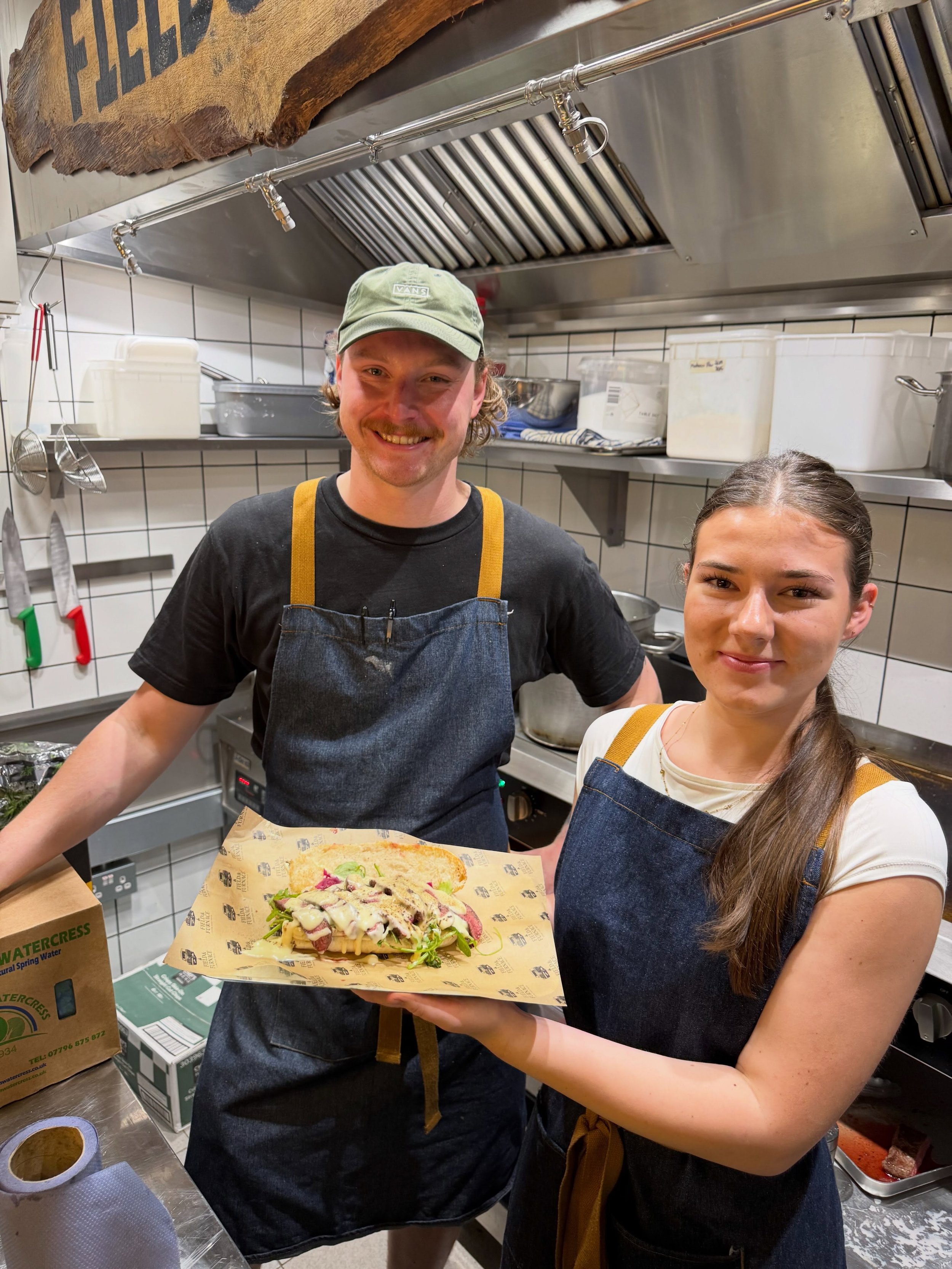 Field &amp; Furnace family update! These two legends are very Field &amp; Furnace-esque&hellip; what we mean by that is a passion for our food, a smile on their face, and the friendly chat you get when you come and say hi!

We know as a food truck we
