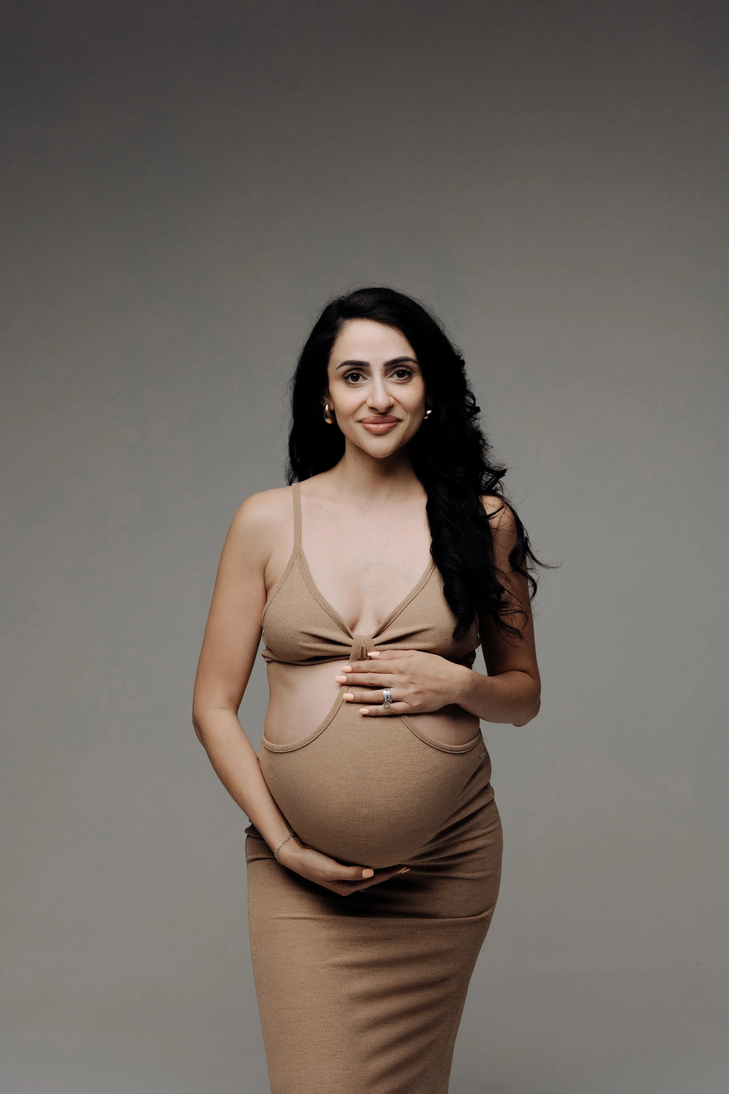 Dallas Studio Maternity Photography — Timeless, Minimal, Made for the Modern Mom