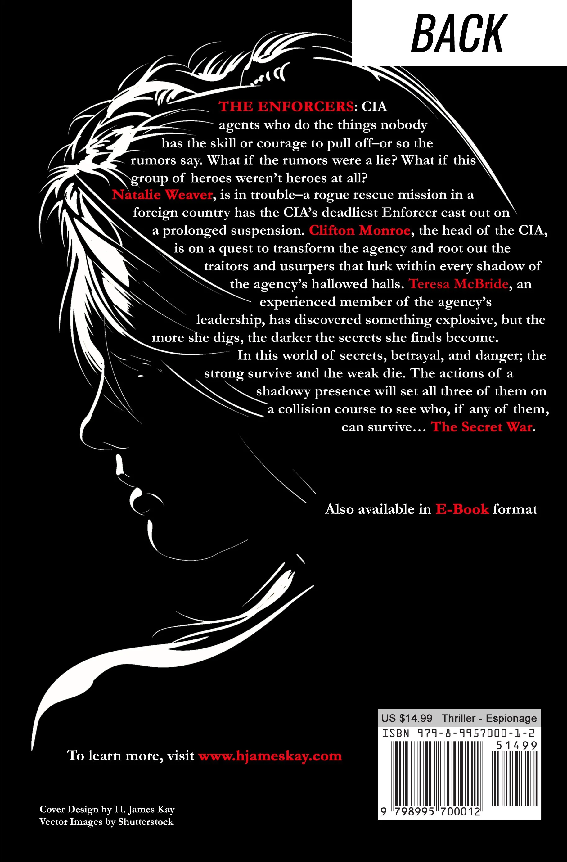 Back Cover of The Secret War