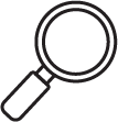 Magnifying glass icon