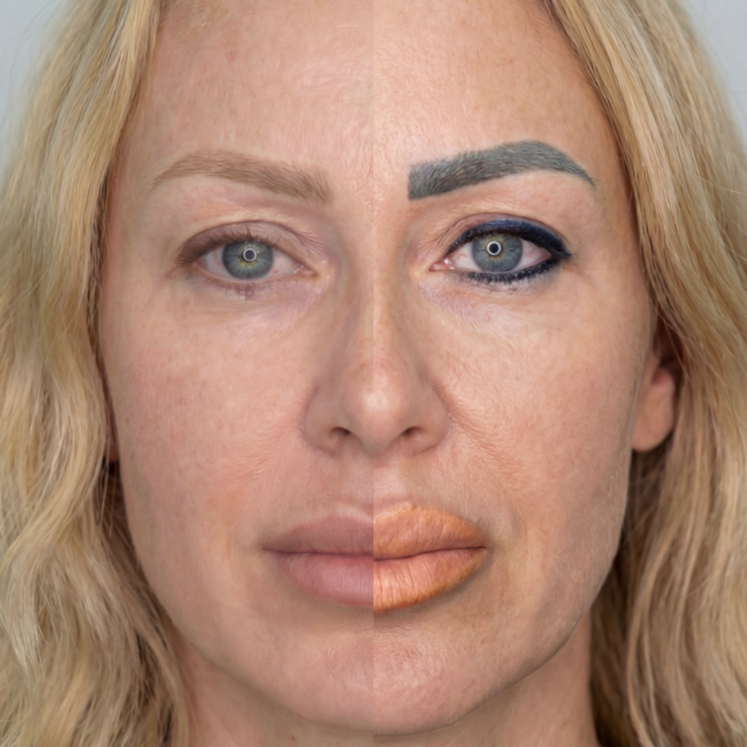 Permanent Makeup Removal - Real Cases