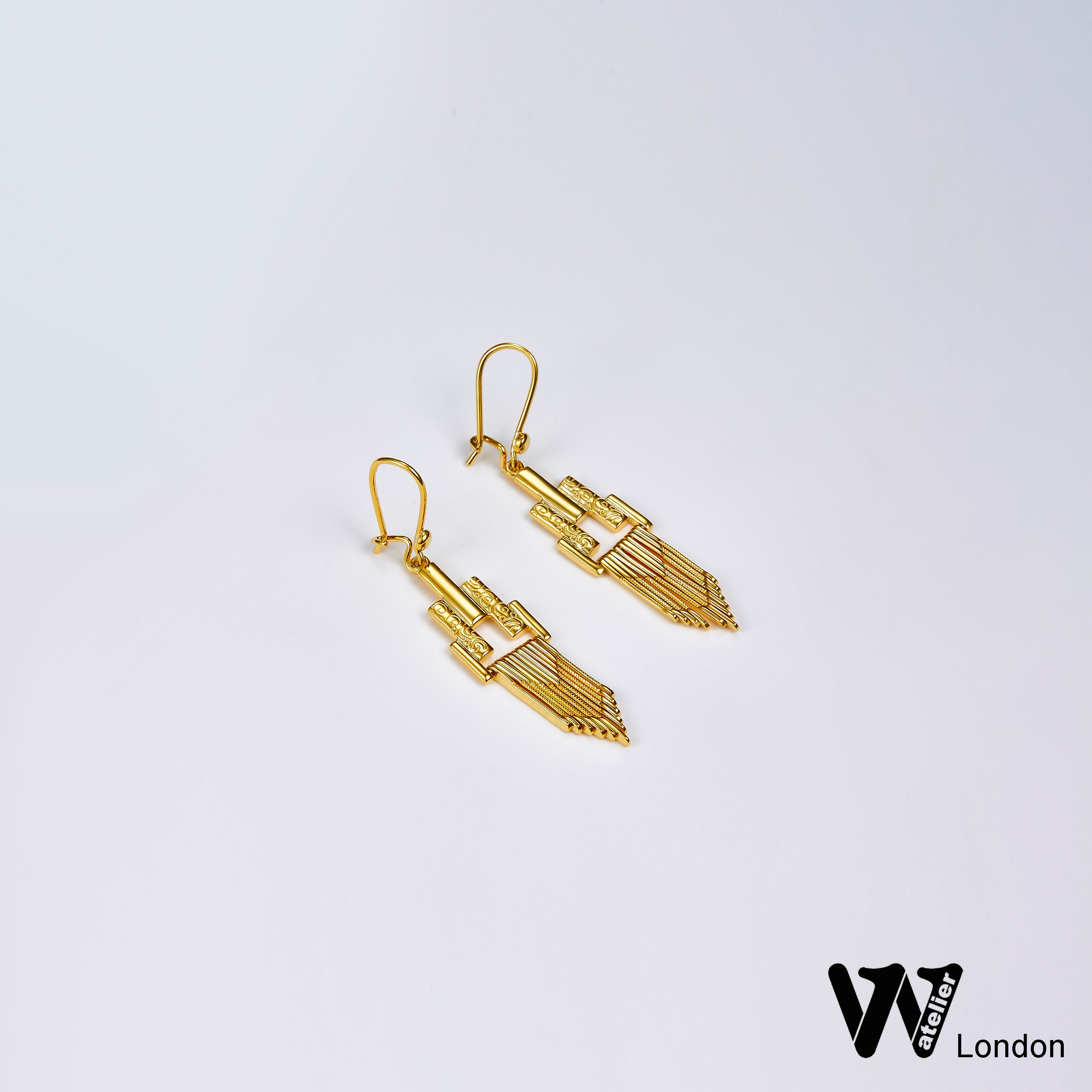 Handmade Tassel Earrings Sterling Silver