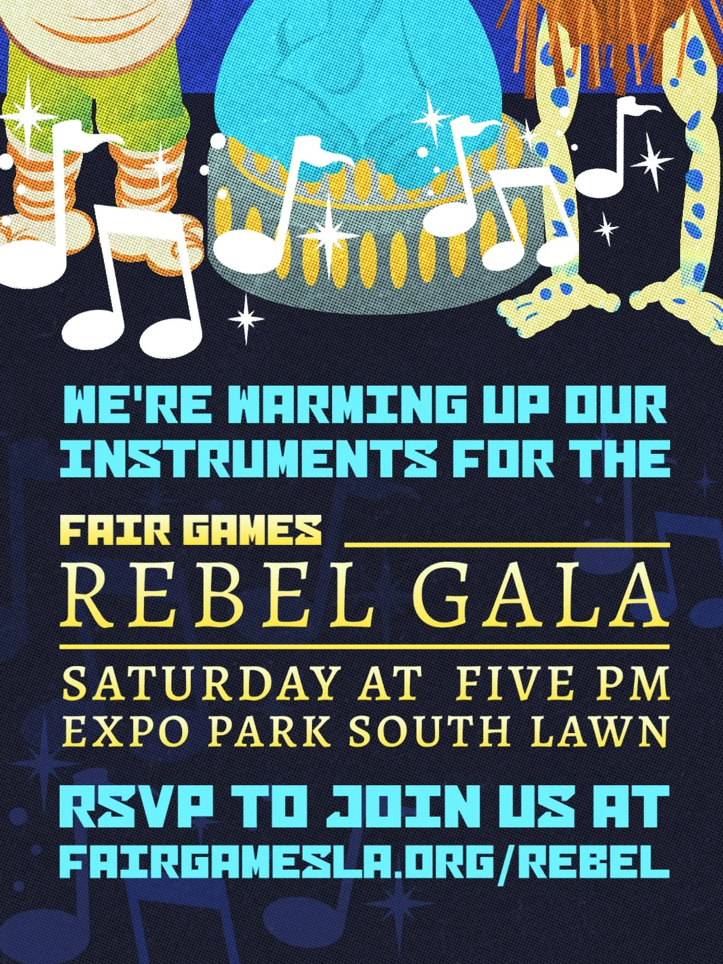 Grab your instruments and lightsabers, and we&rsquo;ll see you at 5PM outside @lucasmuseum! RSVP at link in bio. 🎵
