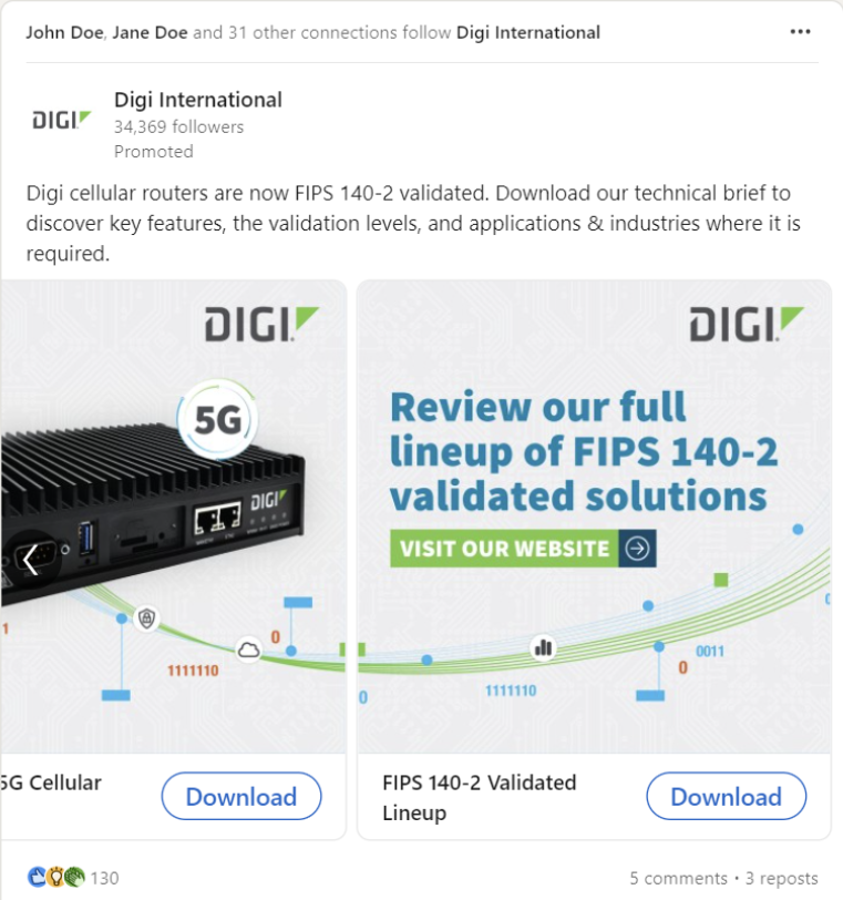 Digi case study - LinkedIn Carousel