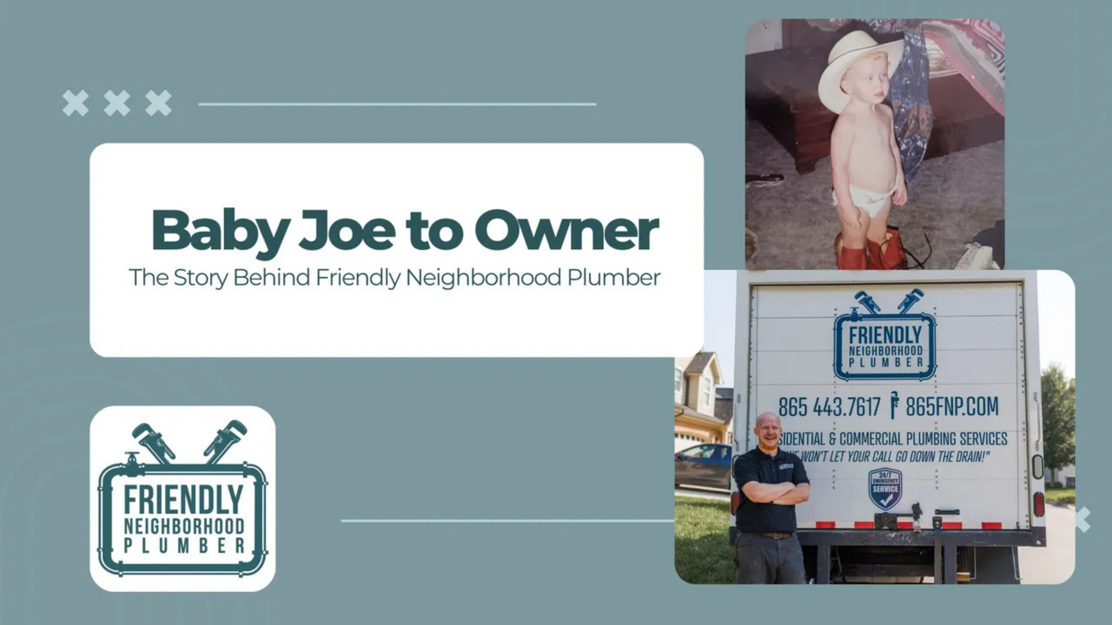 Baby Joe to Owner: The Story Behind Friendly Neighborhood Plumber