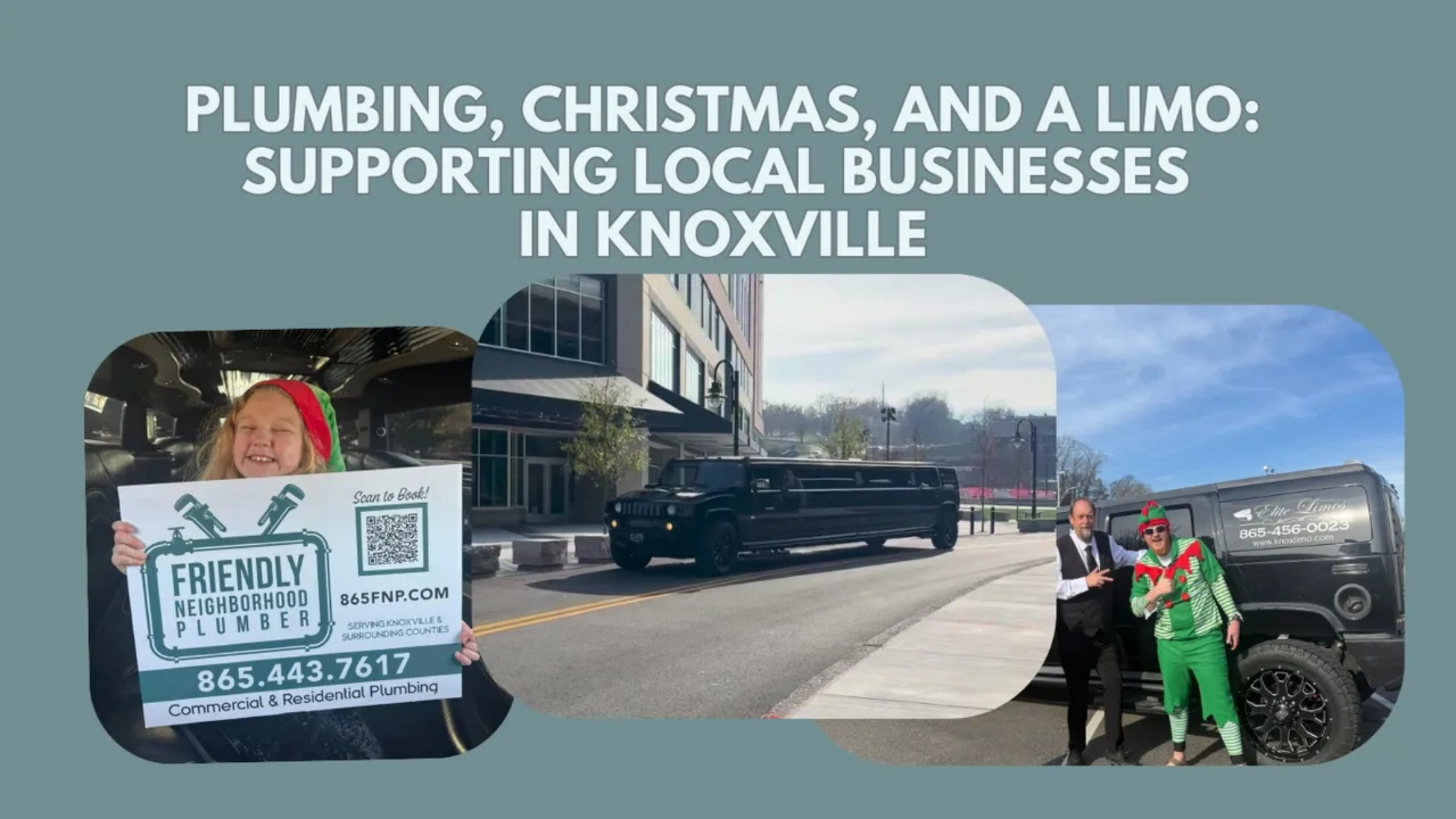 Plumbing, Christmas, and a Limo: Supporting Local Businesses