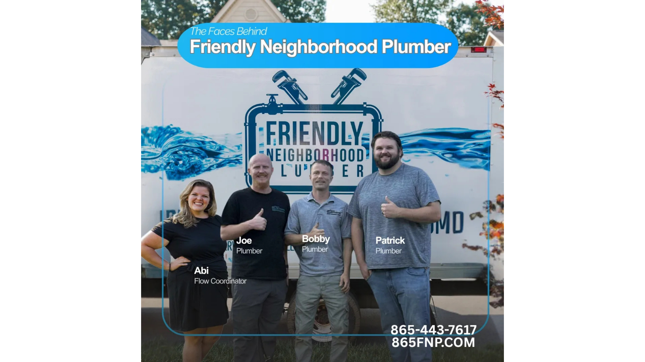 Meet the Team: The Faces Behind Friendly Neighborhood Plumber in Knoxville, TN
