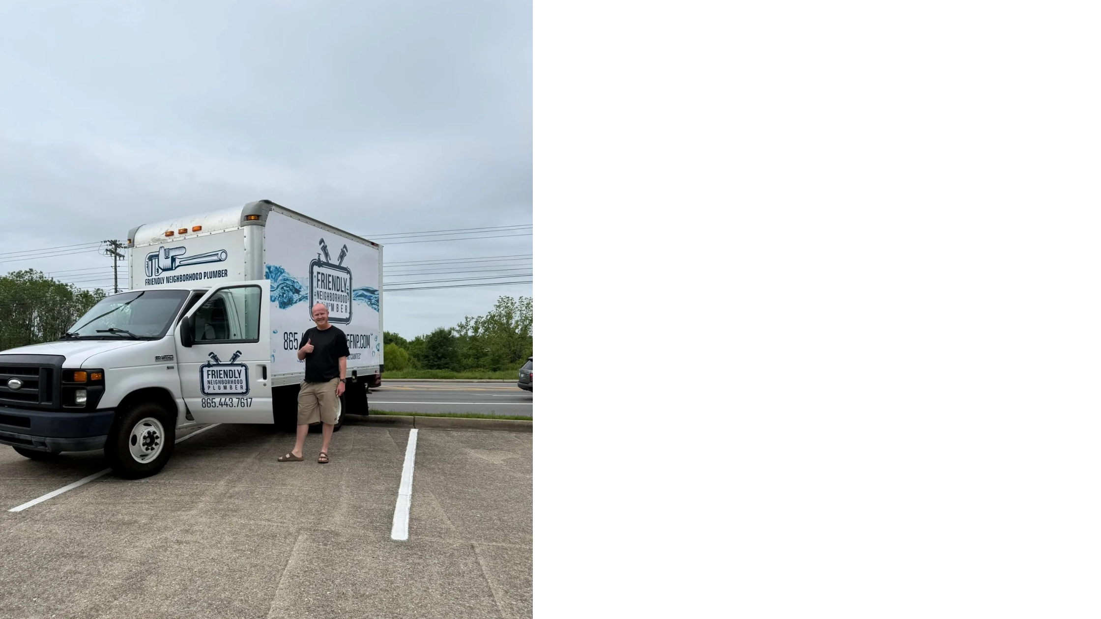 From a Honda CR-V to a Box Truck: The Story Behind Friendly Neighborhood Plumber in Knoxville, TN