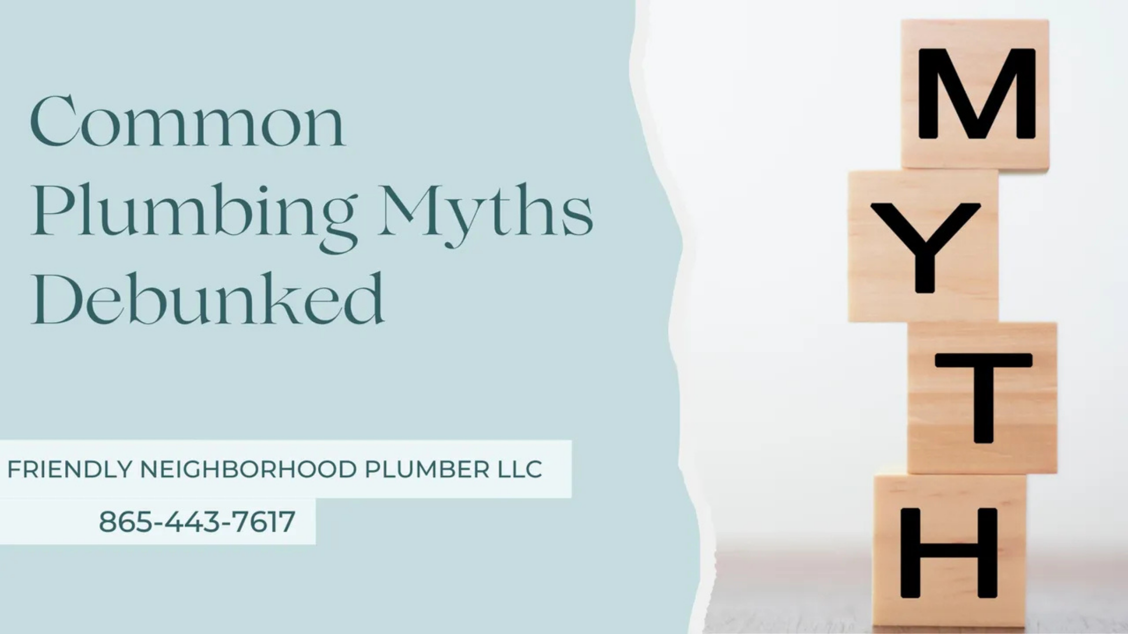 Common Plumbing Myths Debunked (Knoxville, TN Plumber Advice)
