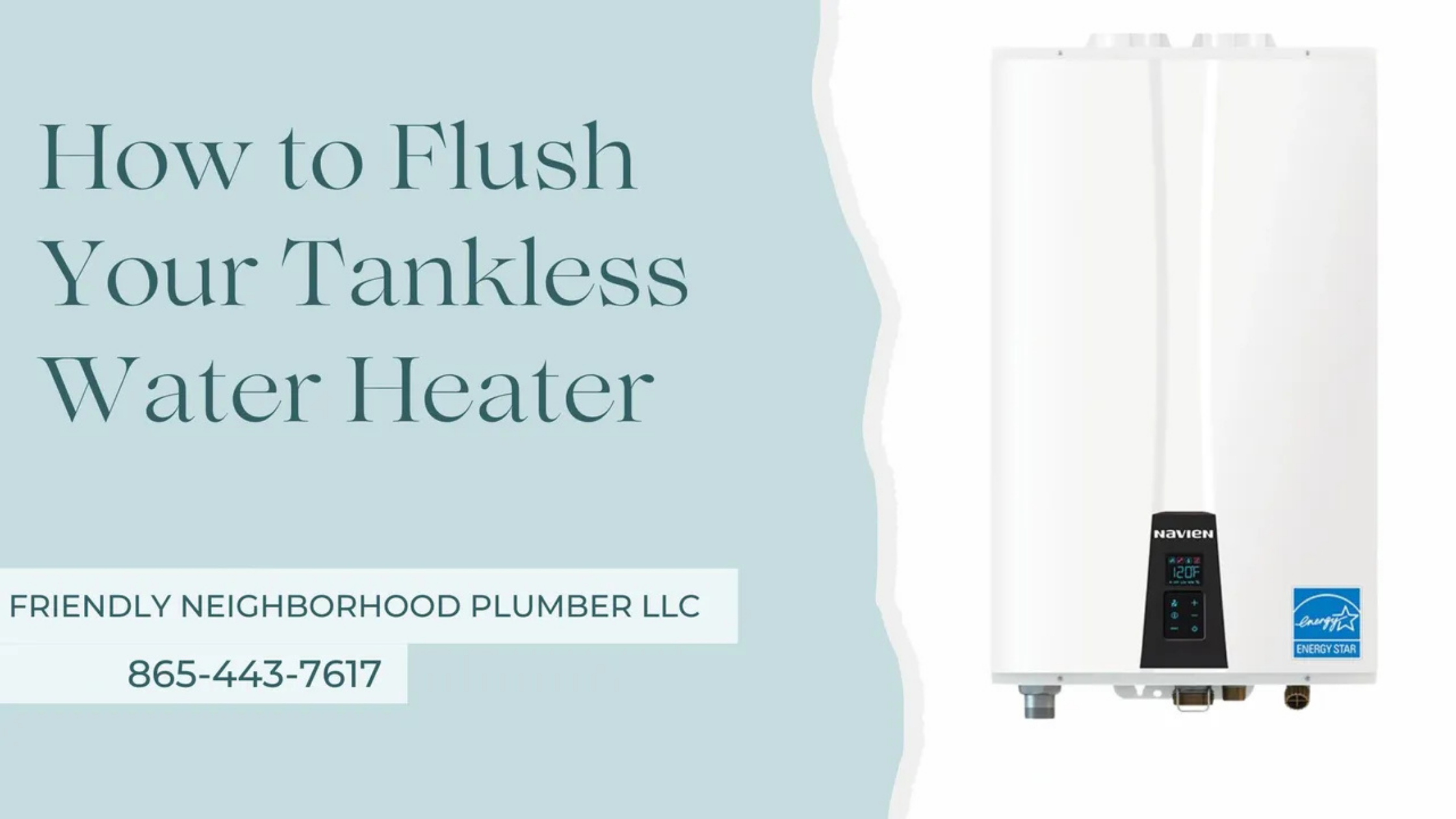 How to Flush a Tankless Water Heater (Knoxville Homeowner Guide)