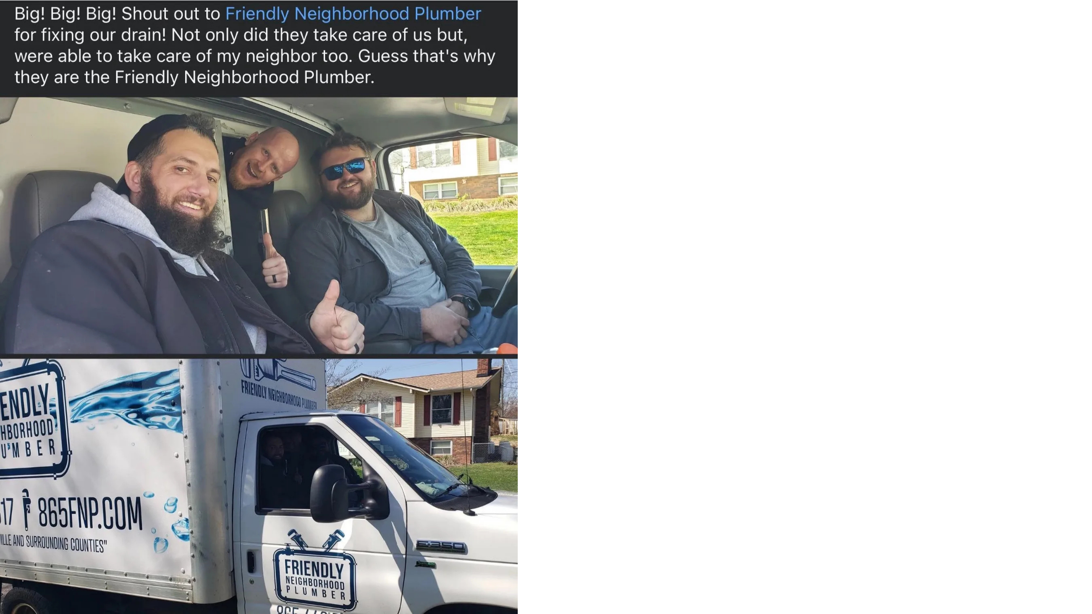 This Is Why We Do What We Do (Knoxville Plumbing)