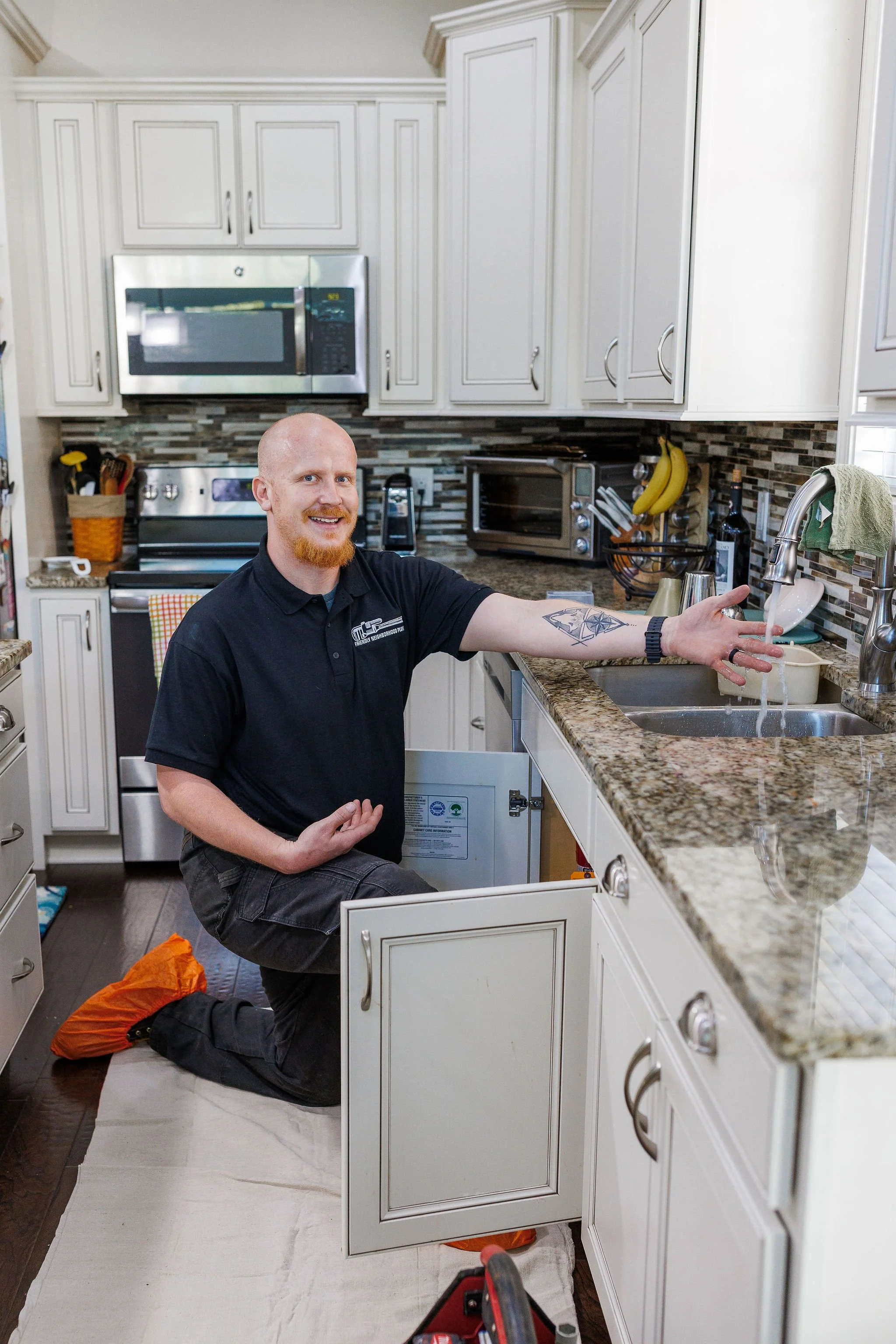 Friendly Neighborhood Plumber service call in Knoxville TN