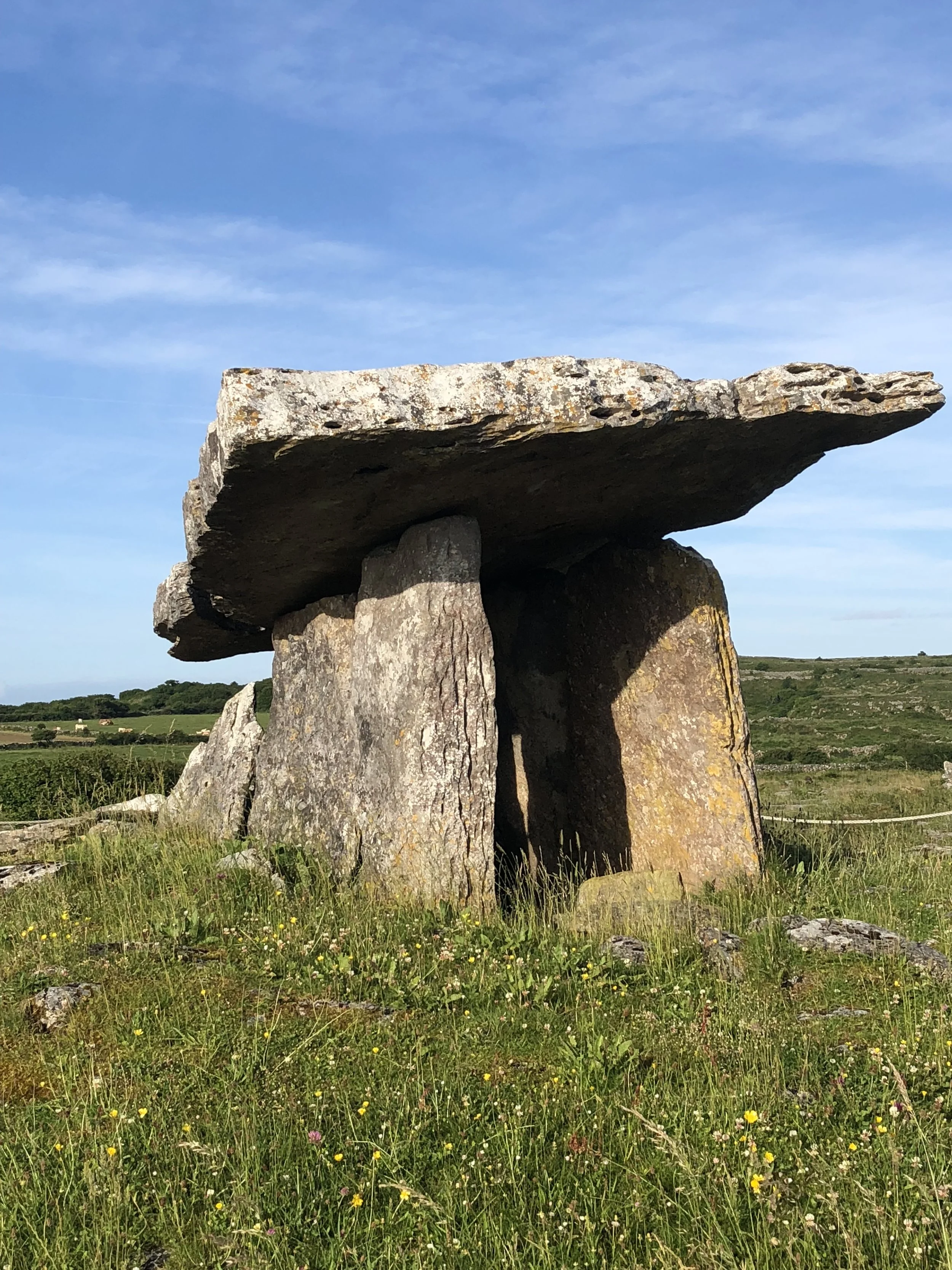 Polnabrone Dolmen, the burren, Ireland