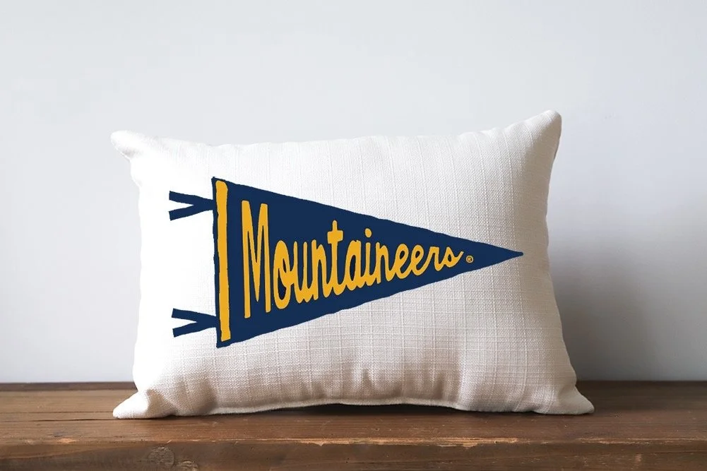 Mountaineer Pennant Pillow