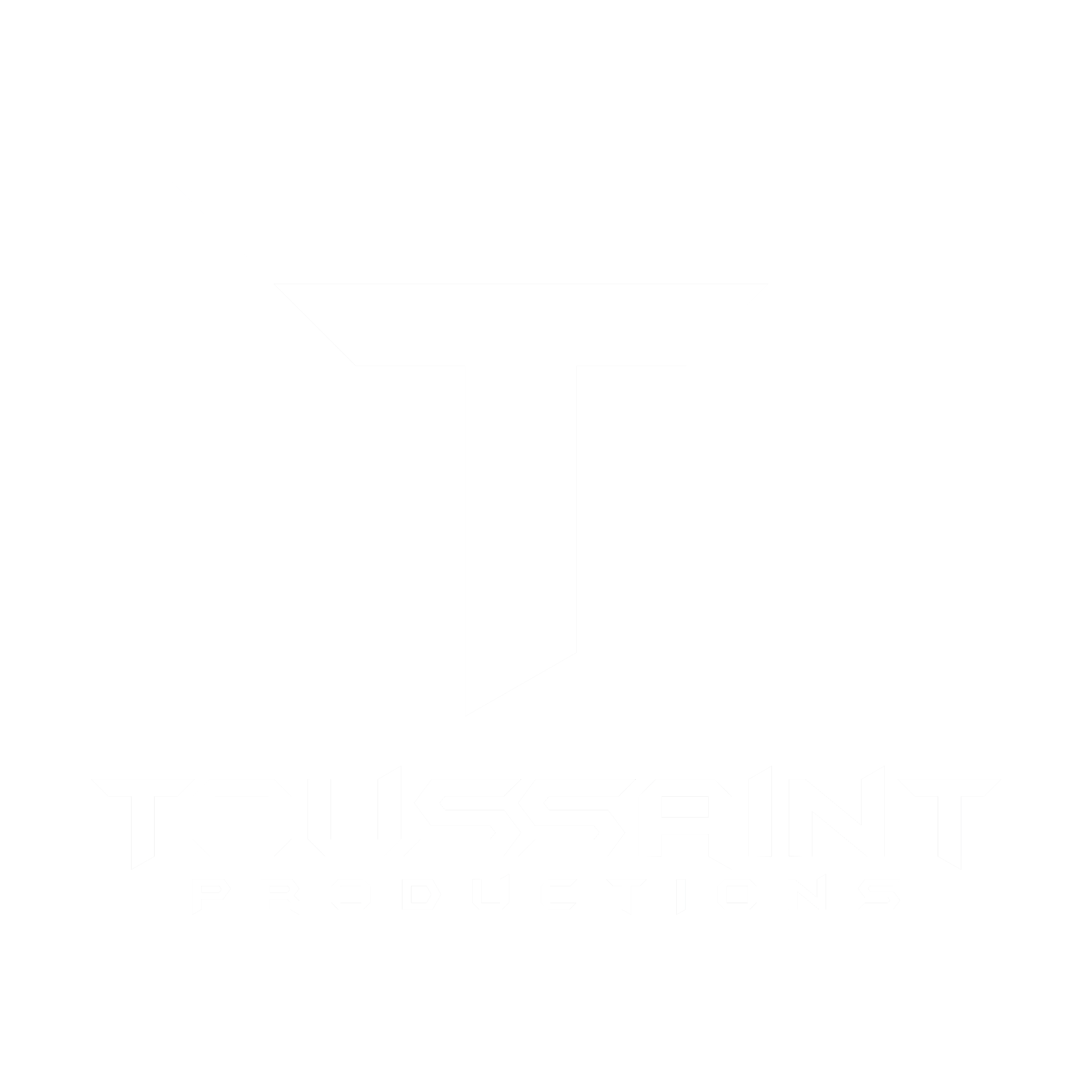 Logo for Toussaint Productions.