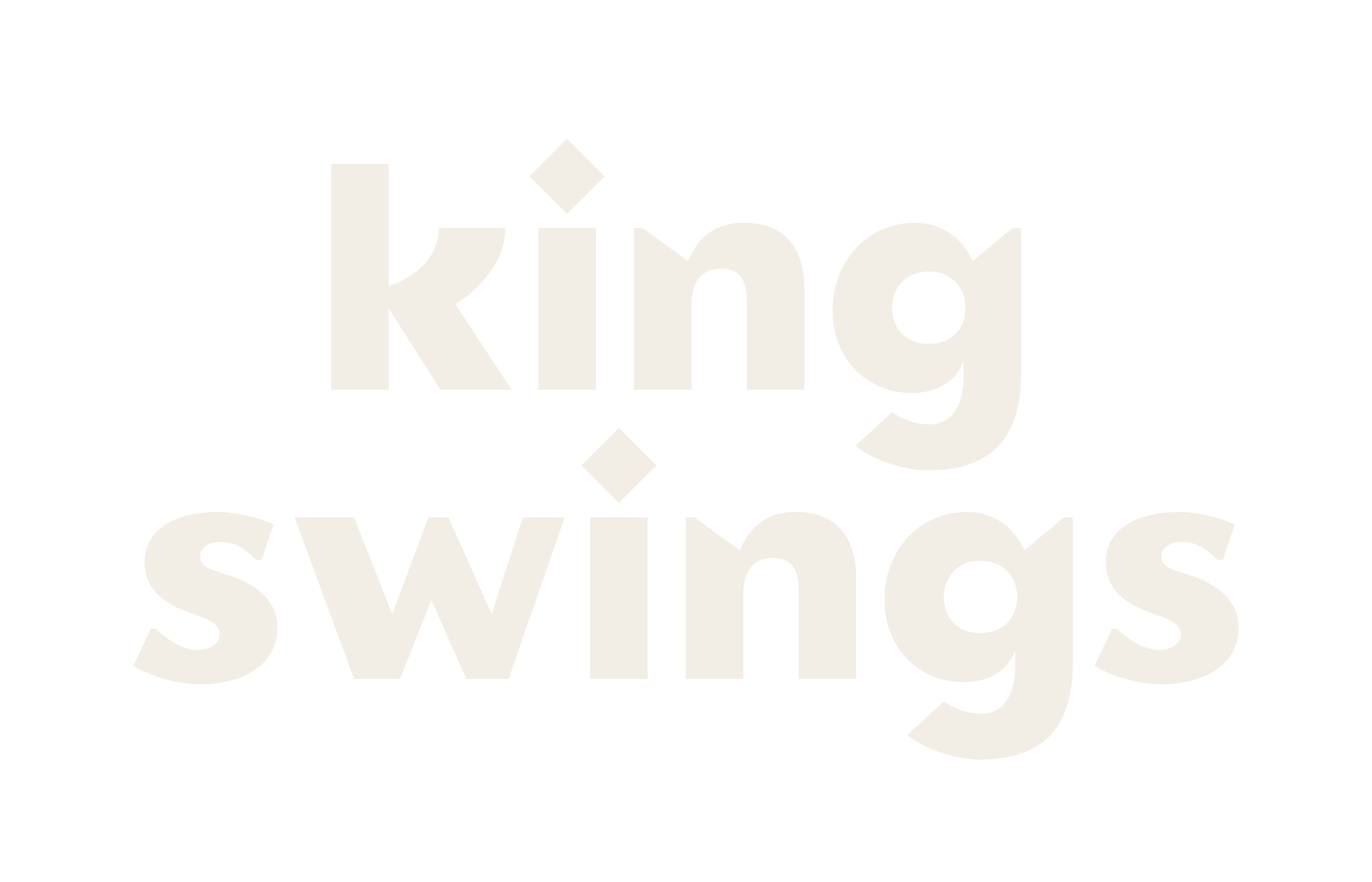 Logo for King Swings.