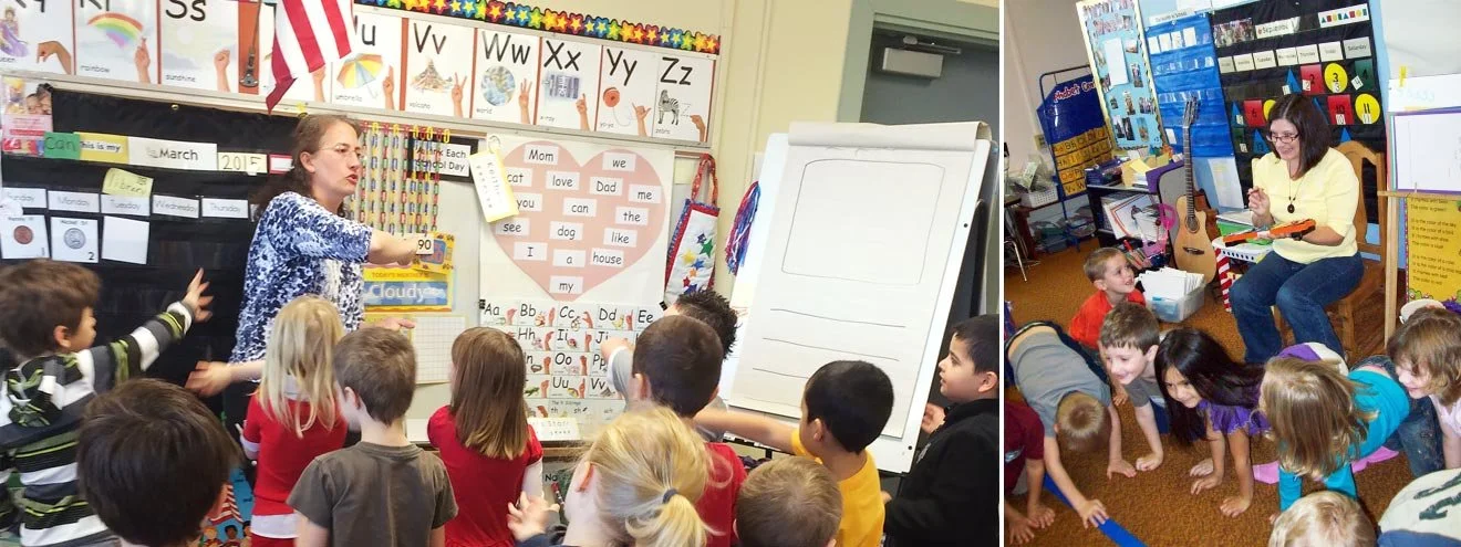 kindergarten sight words in a joyful classroom