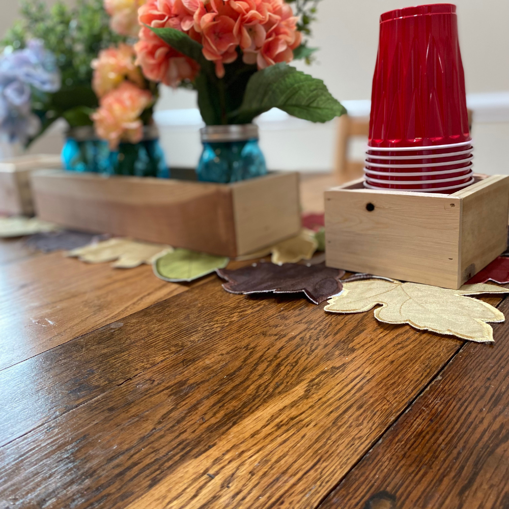 Thanksgiving Centerpiece handmade wood box for cups.png