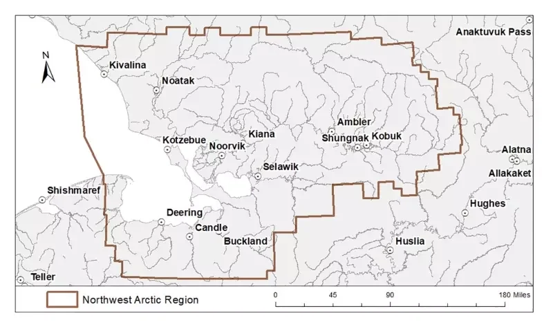 northwest arctic region 2026 regs map