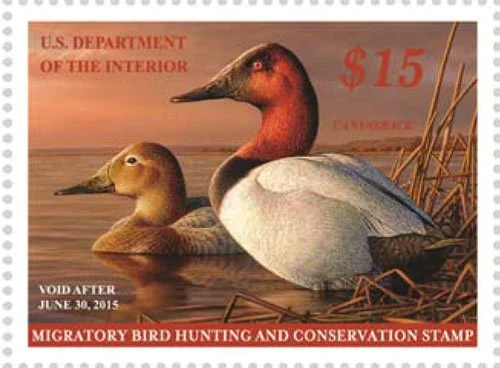migratory bird hunting and conservation mail stamp void after 2015