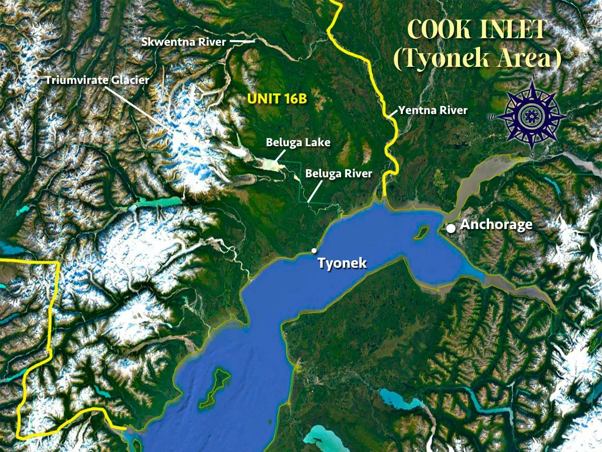 cook inlet tyonek area map