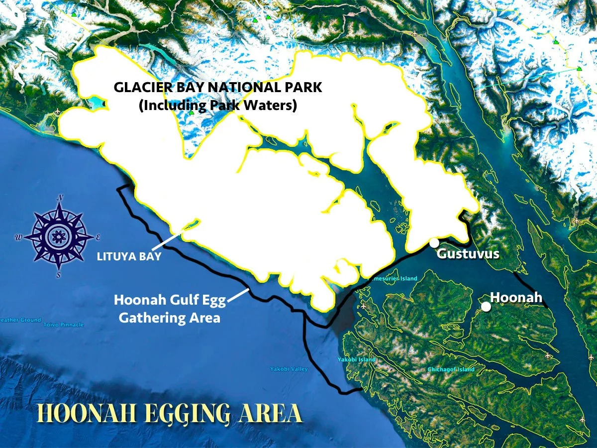 hoonah egging area region map