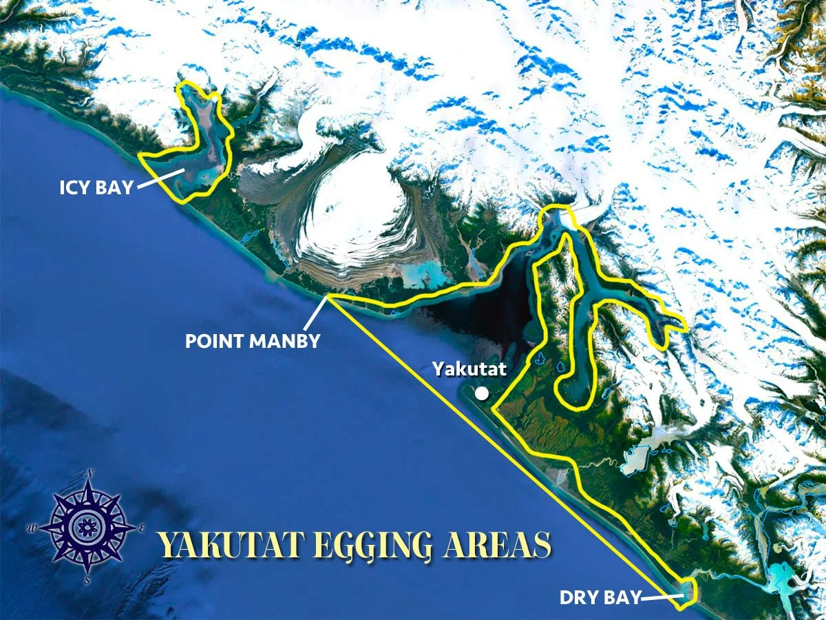 yakutat egging area map