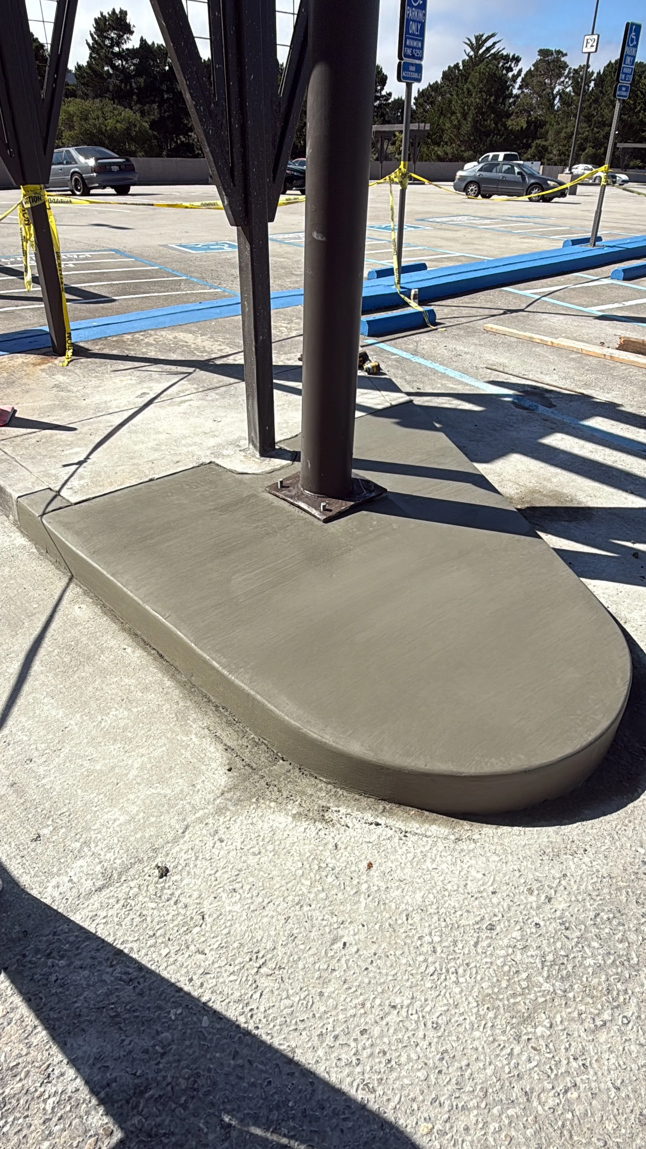 Commercial Parking Lot & Curb Access Construction