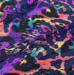 cheetah print tail bag